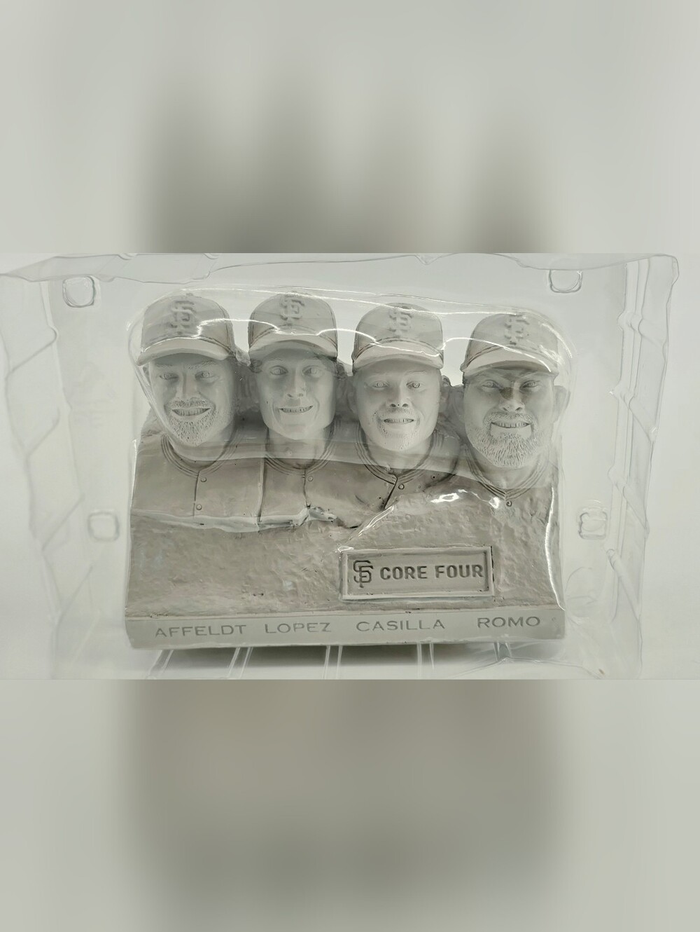 San Francisco Giants “2024 Core Four” Statue – Affeldt • Lopez • Casilla • Romo - Picture 7 of 13